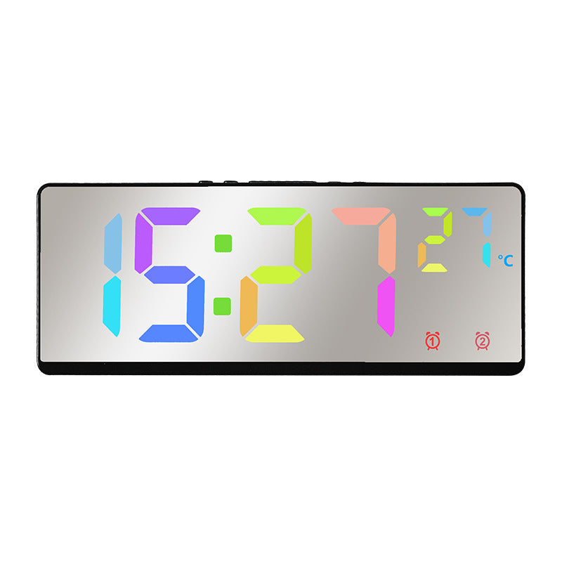 Digital alarm clock with mirror display and temperature function Kalsten
