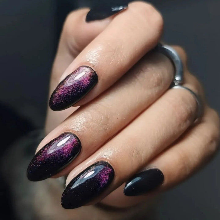 Cosmic Ombre Nail Extensions Kalsten