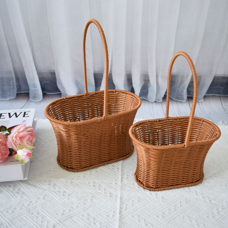 Handcrafted Natural Woven Storage Baskets Kalsten
