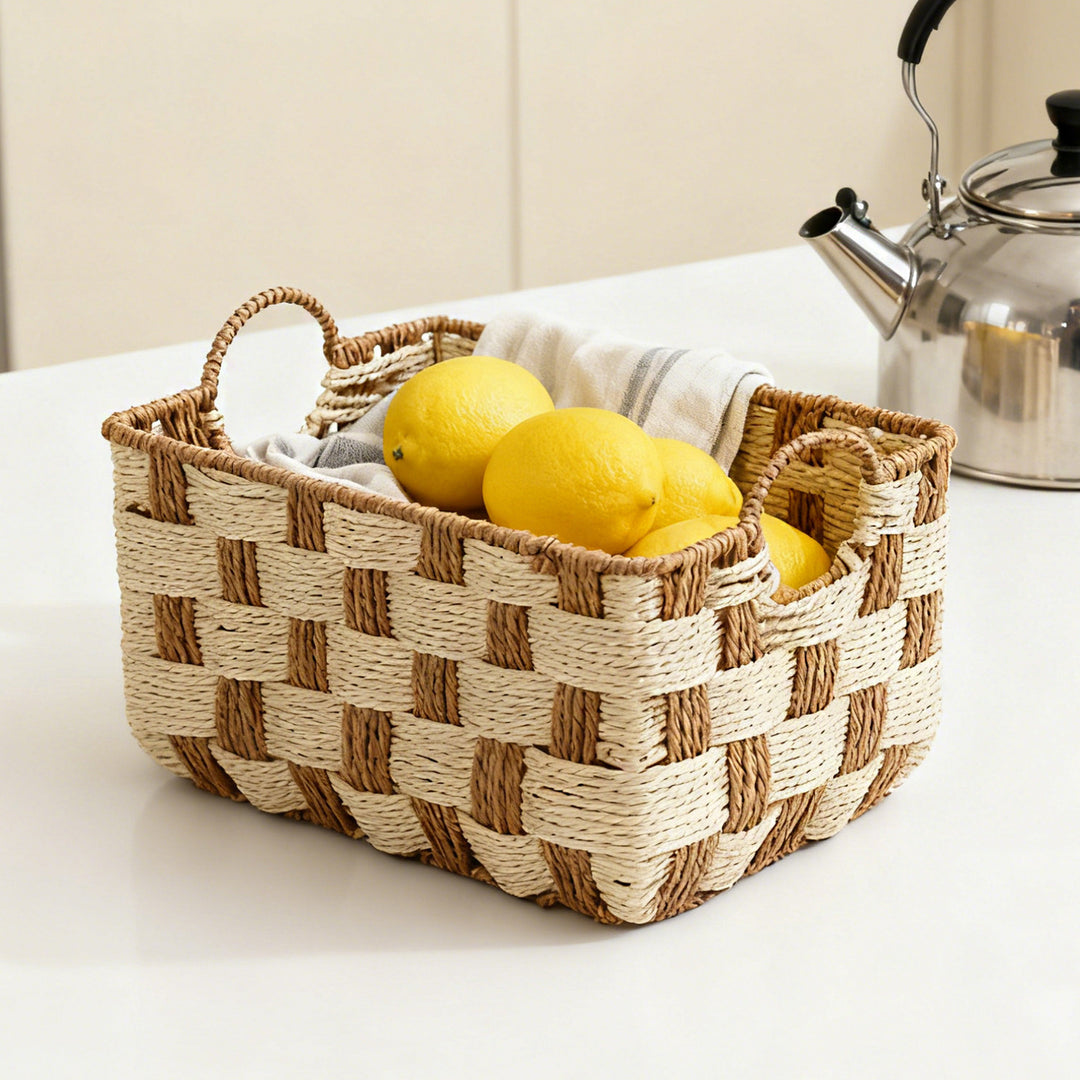 Handwoven storage basket Kalsten