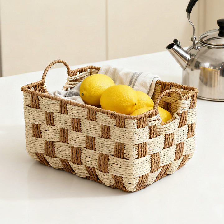 Handwoven storage basket Kalsten