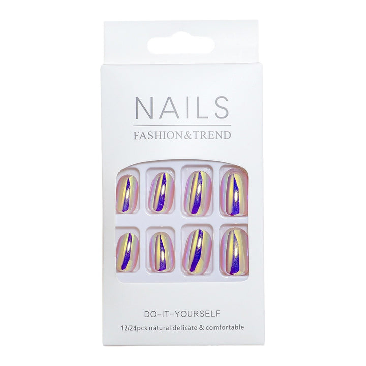 Premium Mirror Finish Press-On Nail Set Kalsten