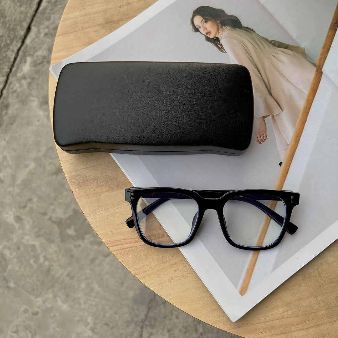 Elegant Leather Eyeglasses Case Kalsten