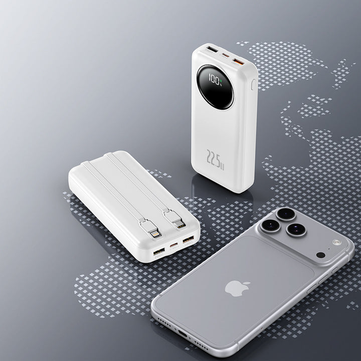 Power bank with multifunctional USB port and digital charge level indicator Kalsten