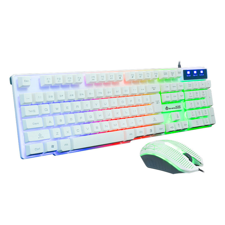 Gaming keyboard and ergonomic mouse with faster response times Kalsten