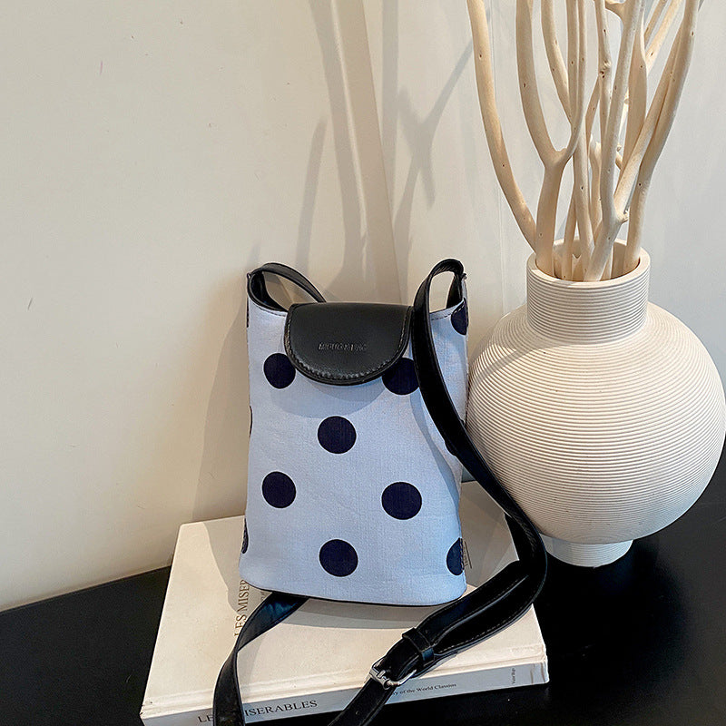 WoStylish Dot-Patterned Mini Crossbody Bag Kalsten