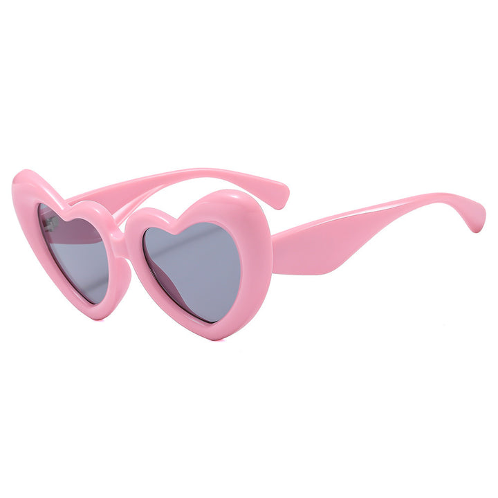 Women Heart-shaped Sunglasses with Stylish Frame Kalsten