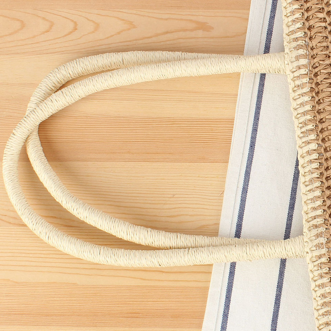 Beach bag with modern zebra pattern Kalsten