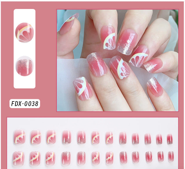 Artistic Press-On Nail Set Kalsten