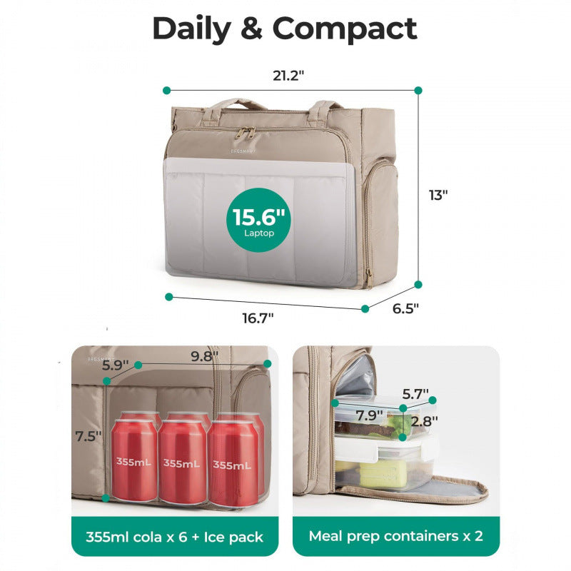 Multifunctional cooler bag with organizer pockets Kalsten
