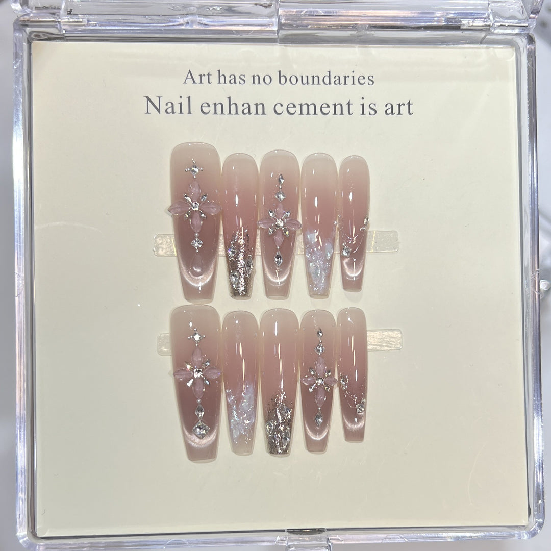 Glamorous Long Stiletto Nail Tips Kalsten
