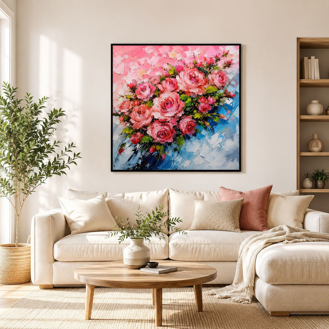 Floral Acrylic Wall Art