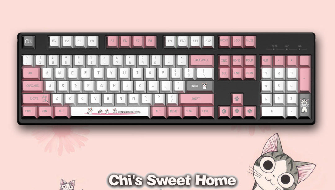 Ocean-Themed Mechanical Keyboard Kalsten