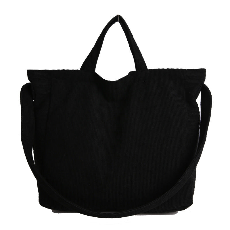 WoSoft Corduroy Tote Bag Kalsten