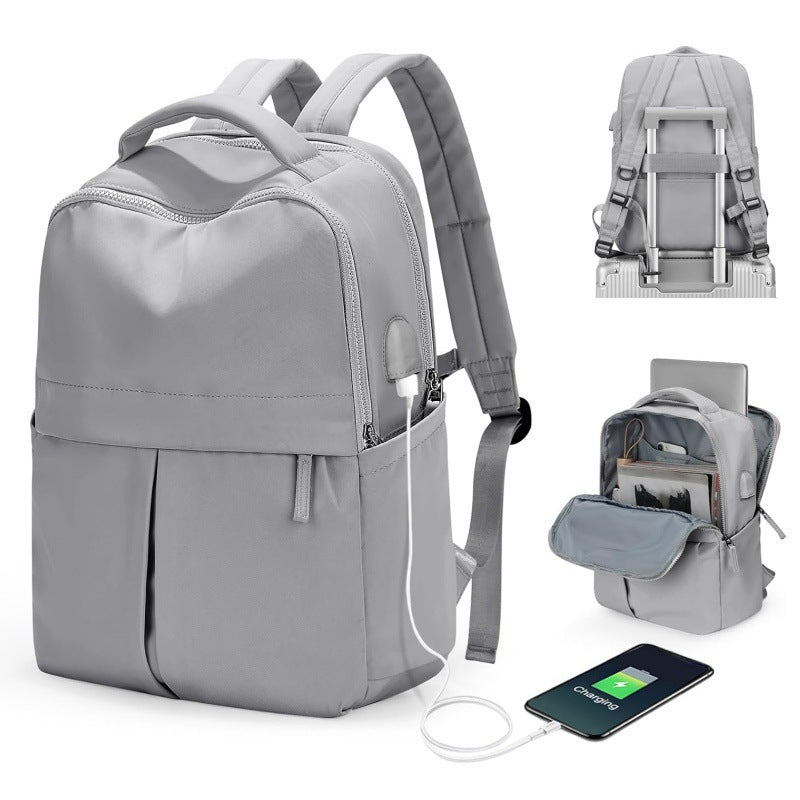 Multifunctional Laptop Backpack with USB Port and Versatile Compartments Kalsten