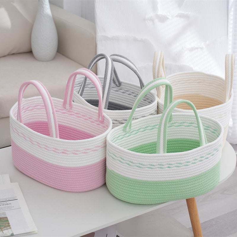 Fashionable storage basket Kalsten