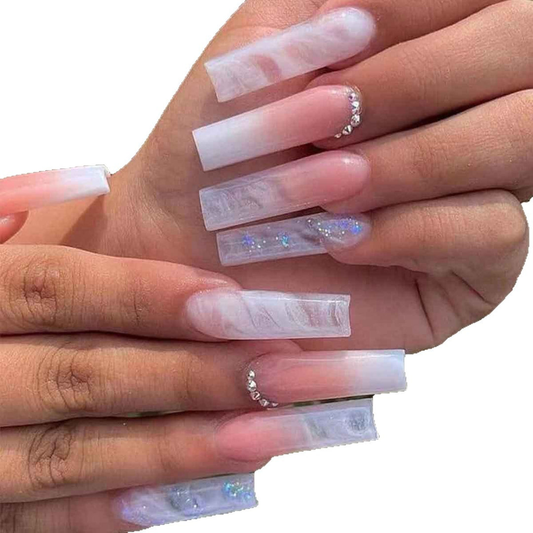 Premium Acrylic Square Press-On Nails Kalsten