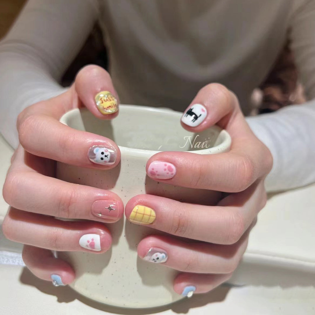 Cute Animal Design Nail Art Set Kalsten