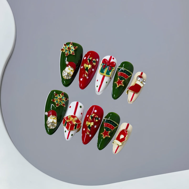 Festive Themed Nail Art Set Kalsten