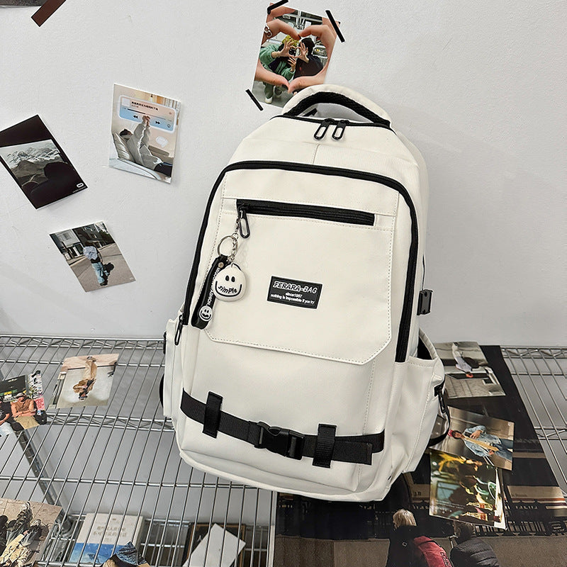 Artistic Graphic Print Backpack Kalsten