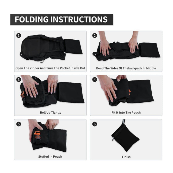 Lightweight Multi-Pocket Travel Backpack