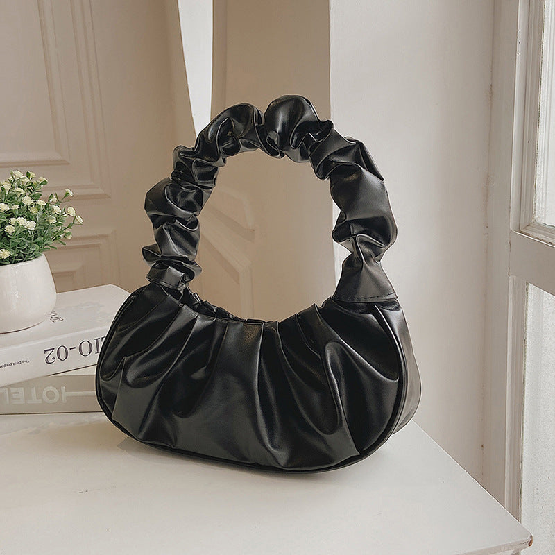 WoFashionable Ruched Handbag Kalsten