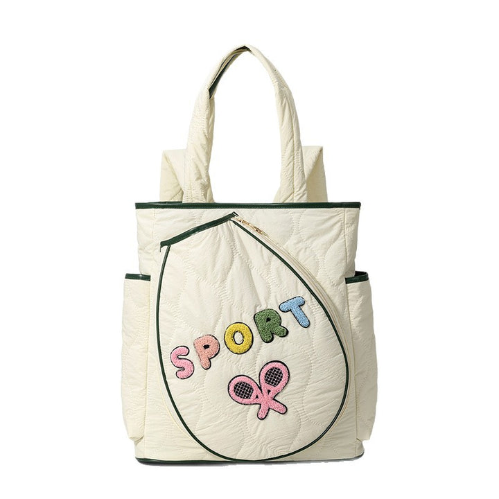Sporty Multi-Pocket Tote Kalsten