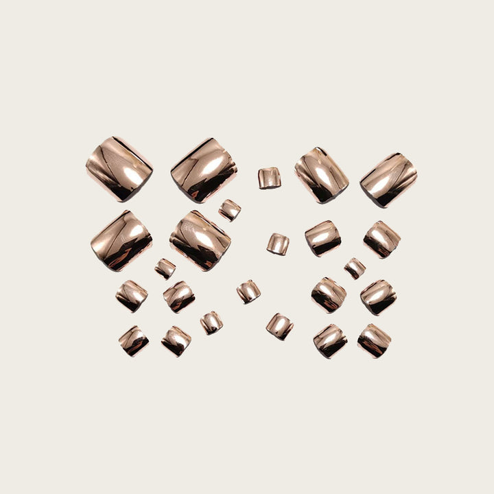 Artificial nails with glossy finish Kalsten