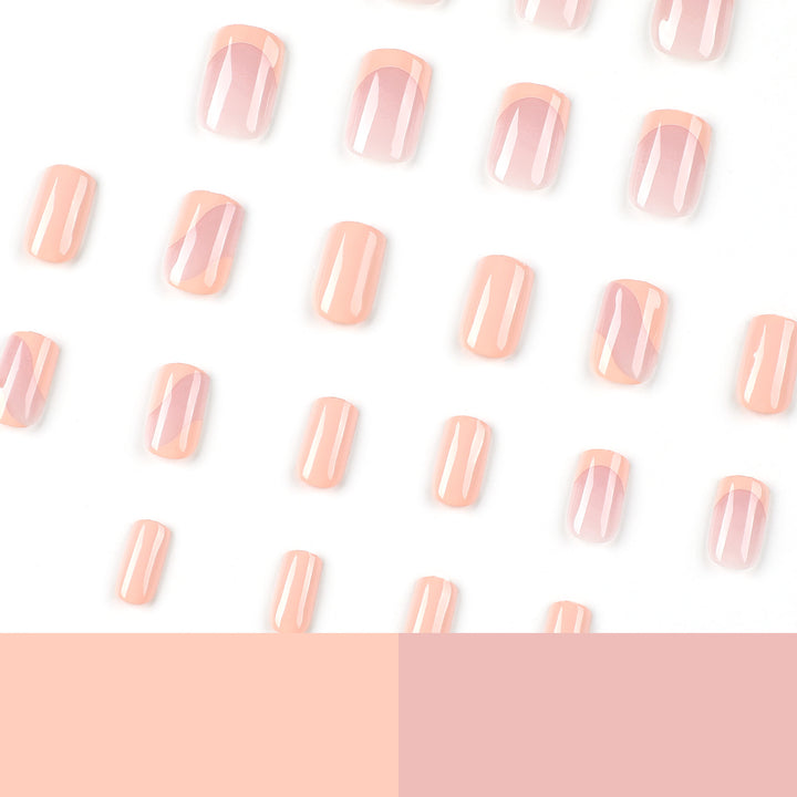 Gel Nails with Elegant Design Kalsten