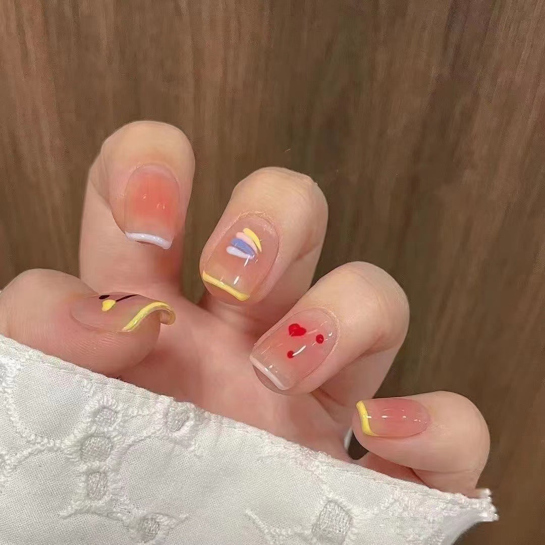 Cute Cartoon Press-On Nails