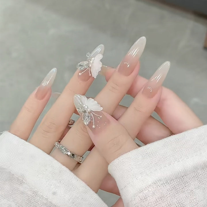 Decorative Glittery Press-On Nail Tips Kalsten