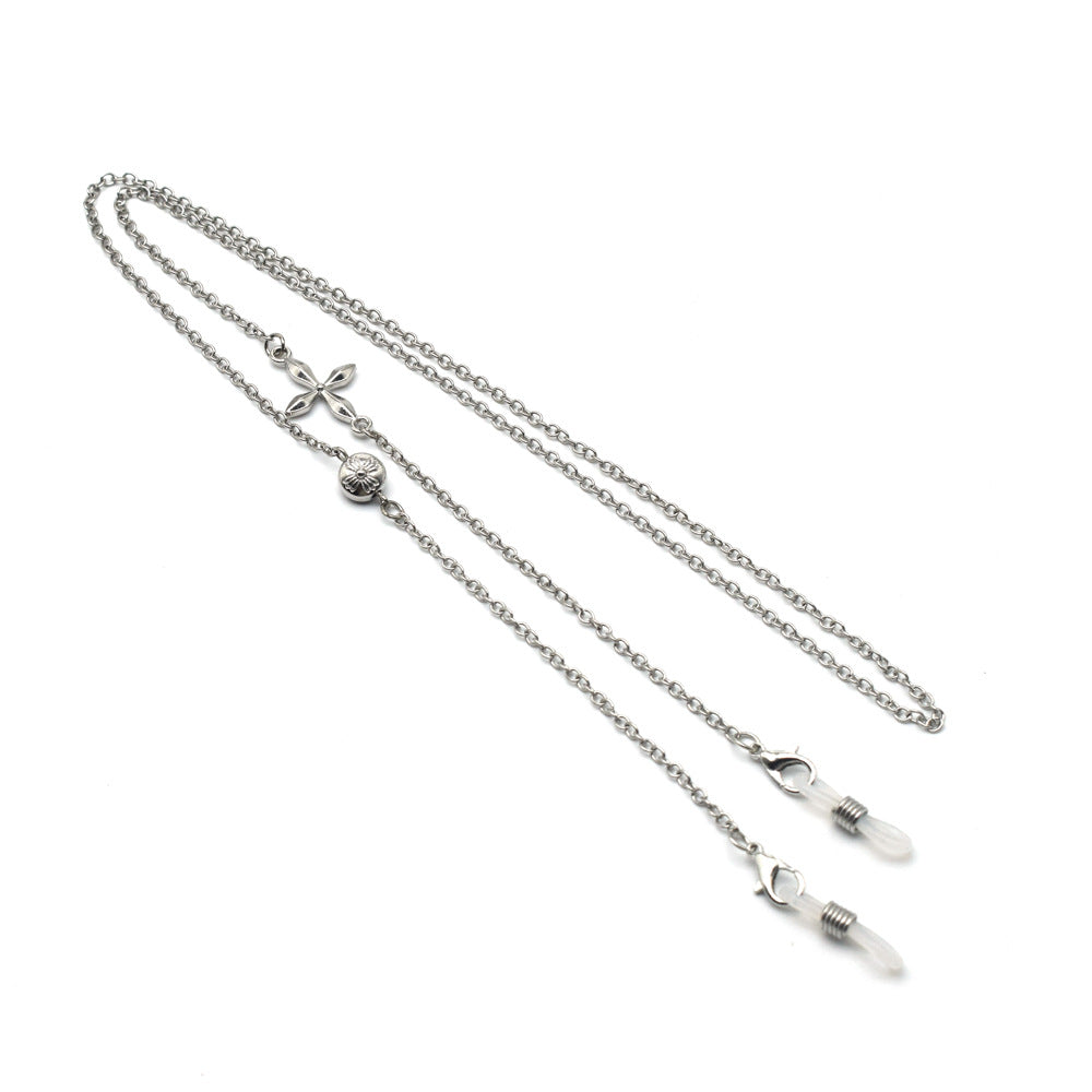 Premium Silver Layered Eyewear Chain Kalsten