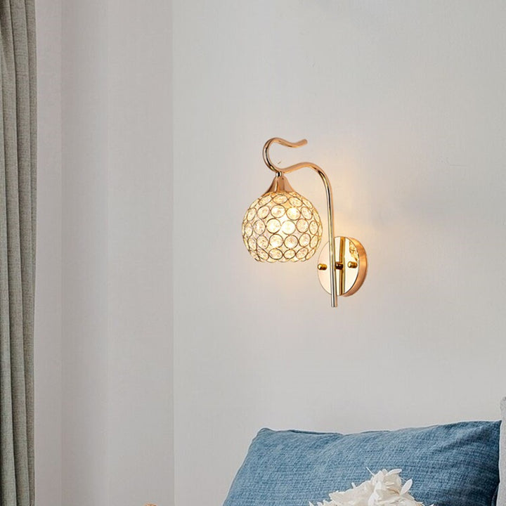 Elegant Crystal Wall Sconce