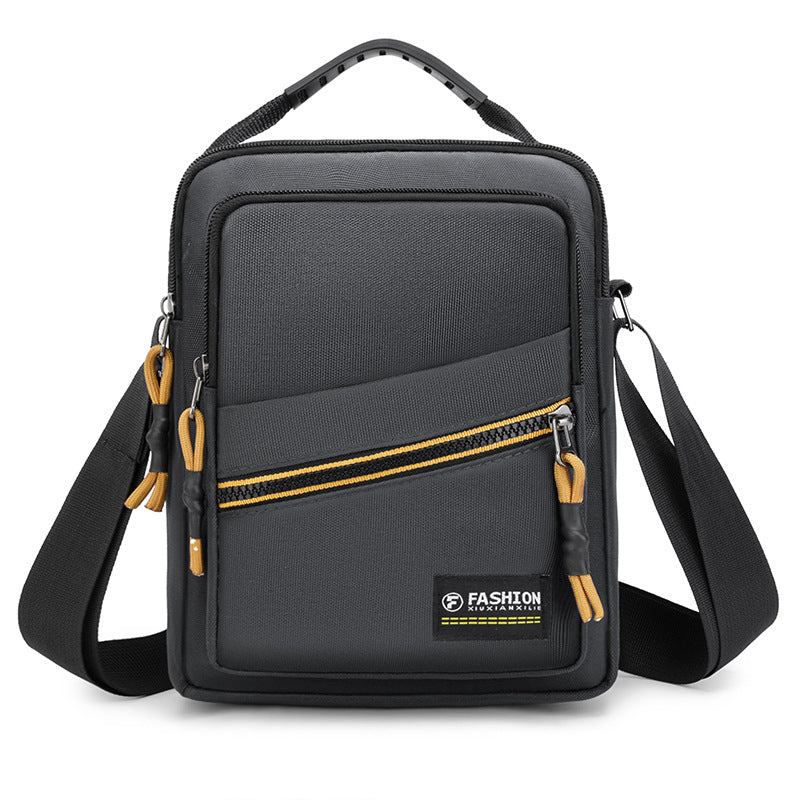Versatile Multi-Compartment Messenger Bag Kalsten