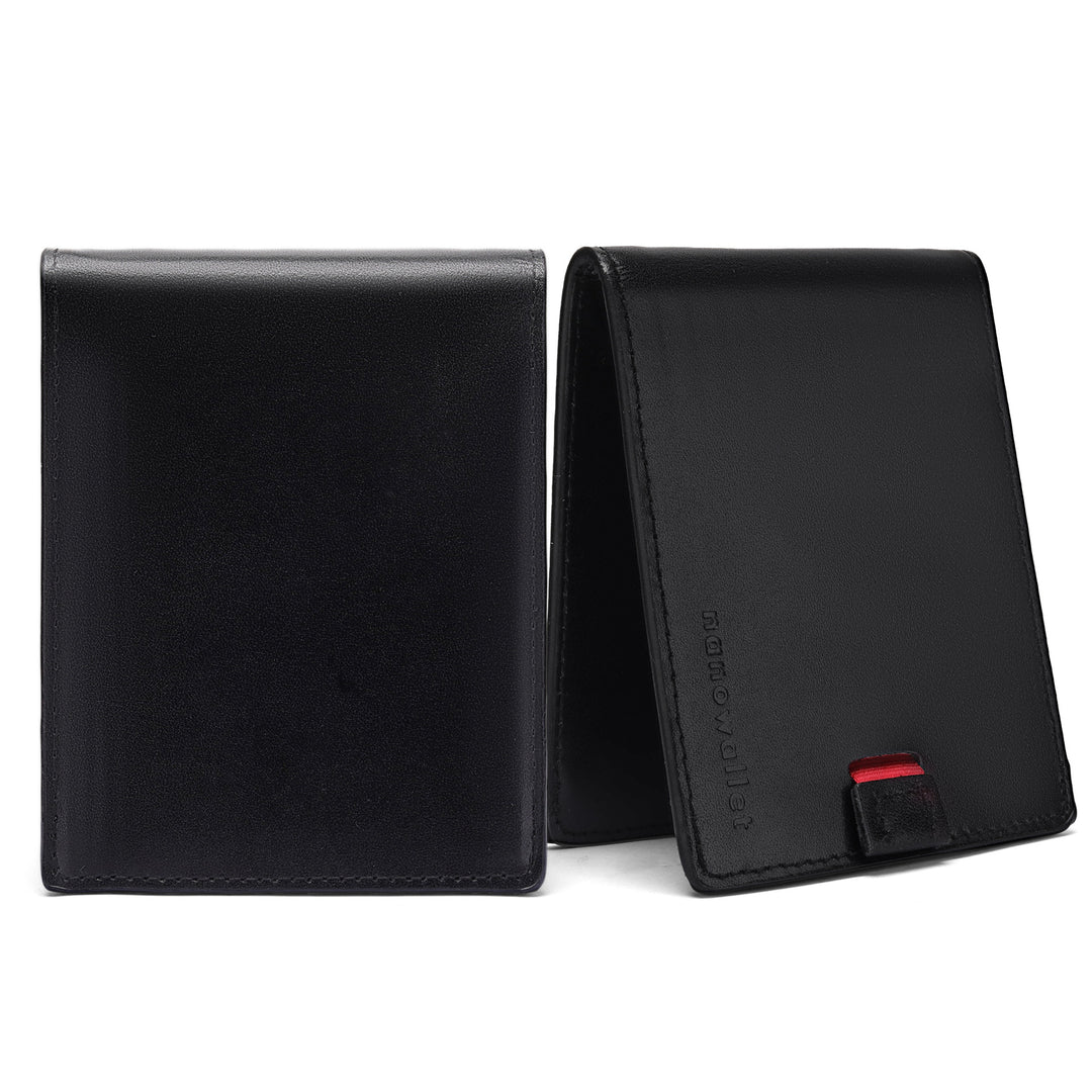 RFID-Blocking Leather Money Clip Wallet Kalsten