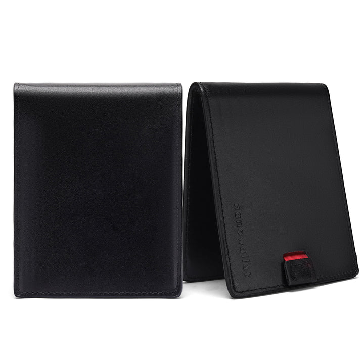 RFID-Blocking Leather Money Clip Wallet Kalsten