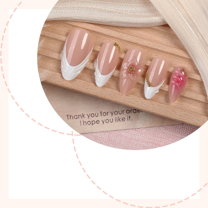 Decorative Premium Press-On Nail Art Set kalsten