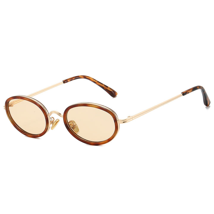 Vintage-Inspired Lightweight Oval Sunglasses Kalsten