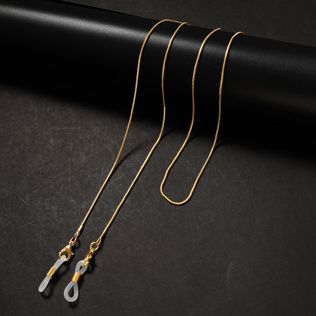 Elegant Gold-Plated Eyewear Chain Kalsten
