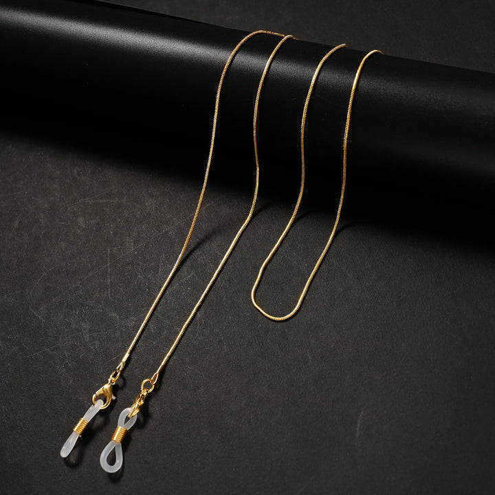 Elegant Gold-Plated Eyewear Chain Kalsten