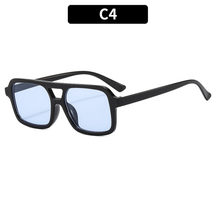 Modern Square Frame Sunglasses