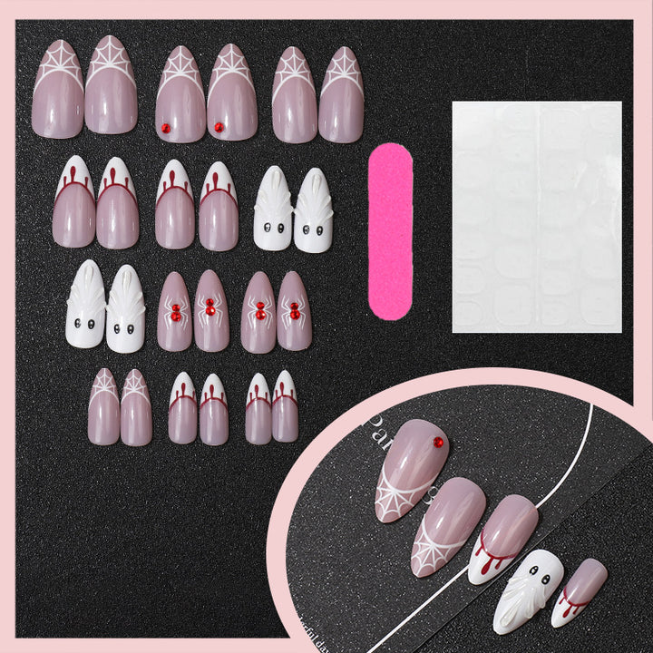 Creative Halloween Themed Press-On Nail Set Kalsten