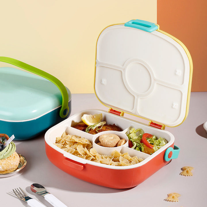 Insulated Lunch Box with Utensil Set