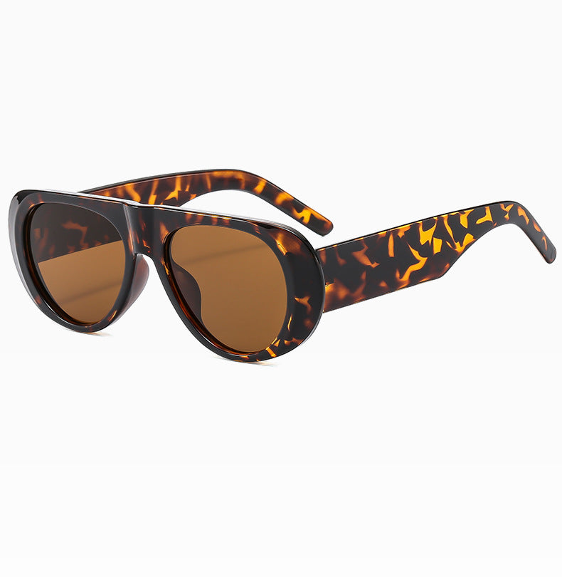 Contemporary Oversized Shield Sunglasses Kalsten