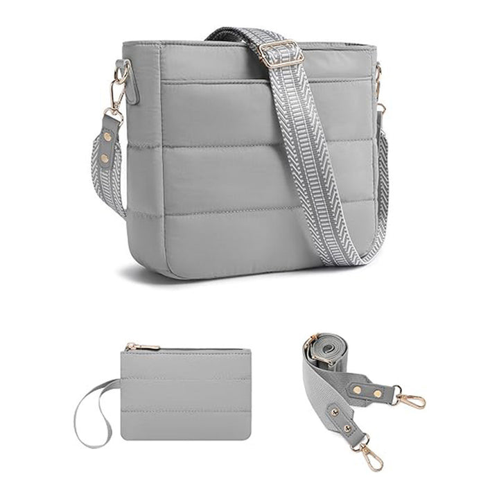 Versatile crossbody bag with detachable card case Kalsten