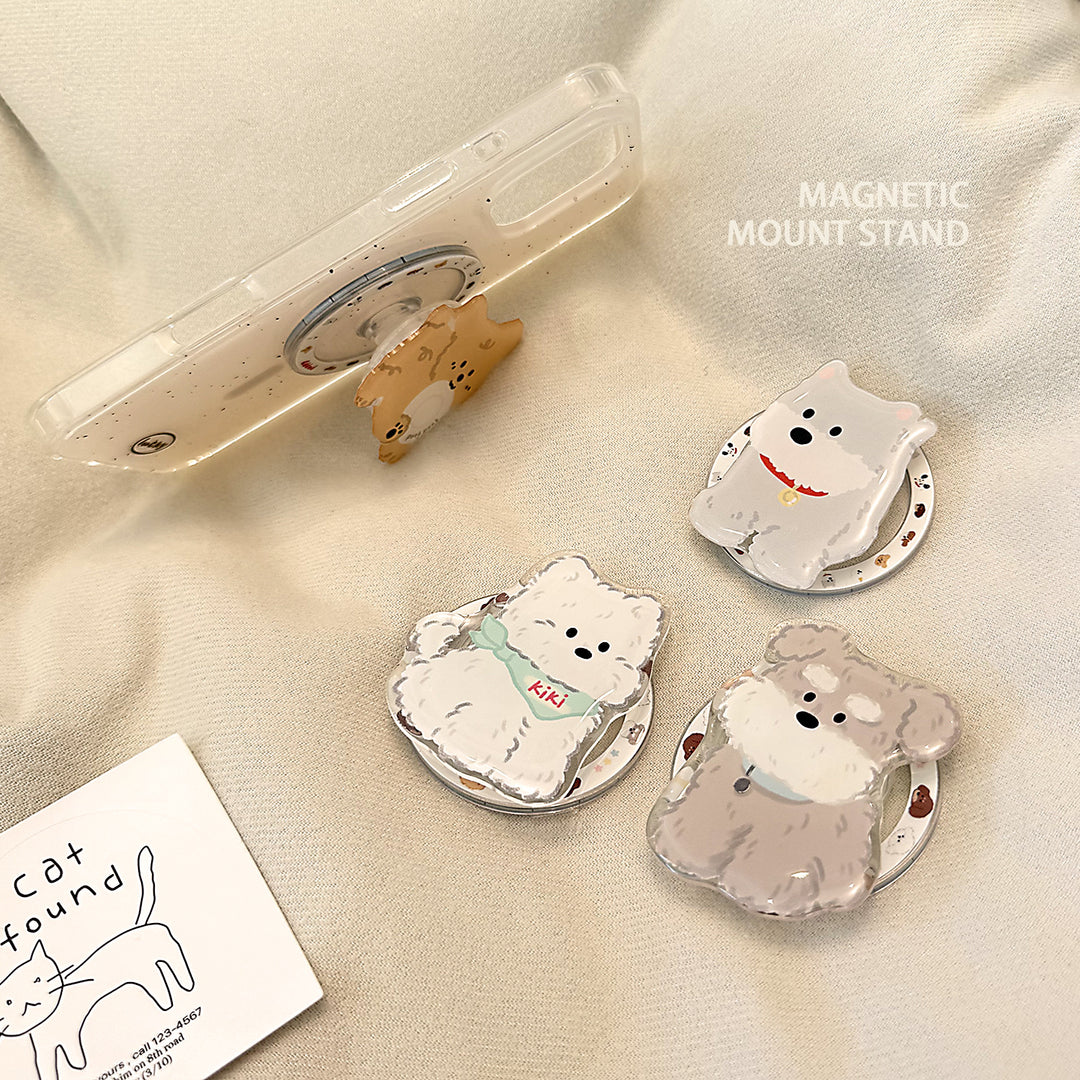 Magnetic smartphone holder in cute dog design Kalsten