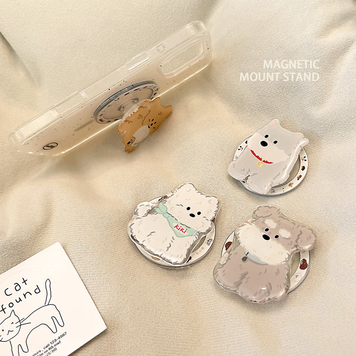 Magnetic smartphone holder in cute dog design Kalsten