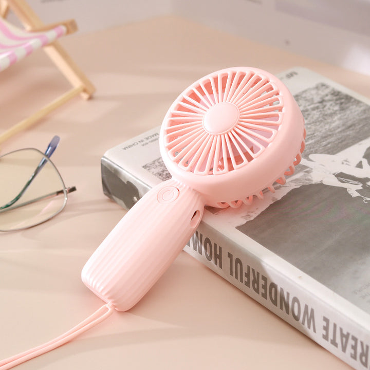 Women's Portable Mini Handheld Fan with Ergonomic Handle Kalsten