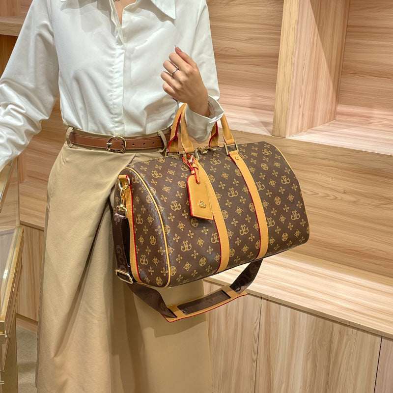 Luxurious Monogrammed Weekender Bag
