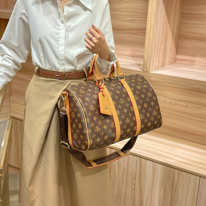 Luxurious Monogrammed Weekender Bag